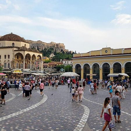 Ermou Monastiraki View Lycabettus Apartman Athén Kültér fotó