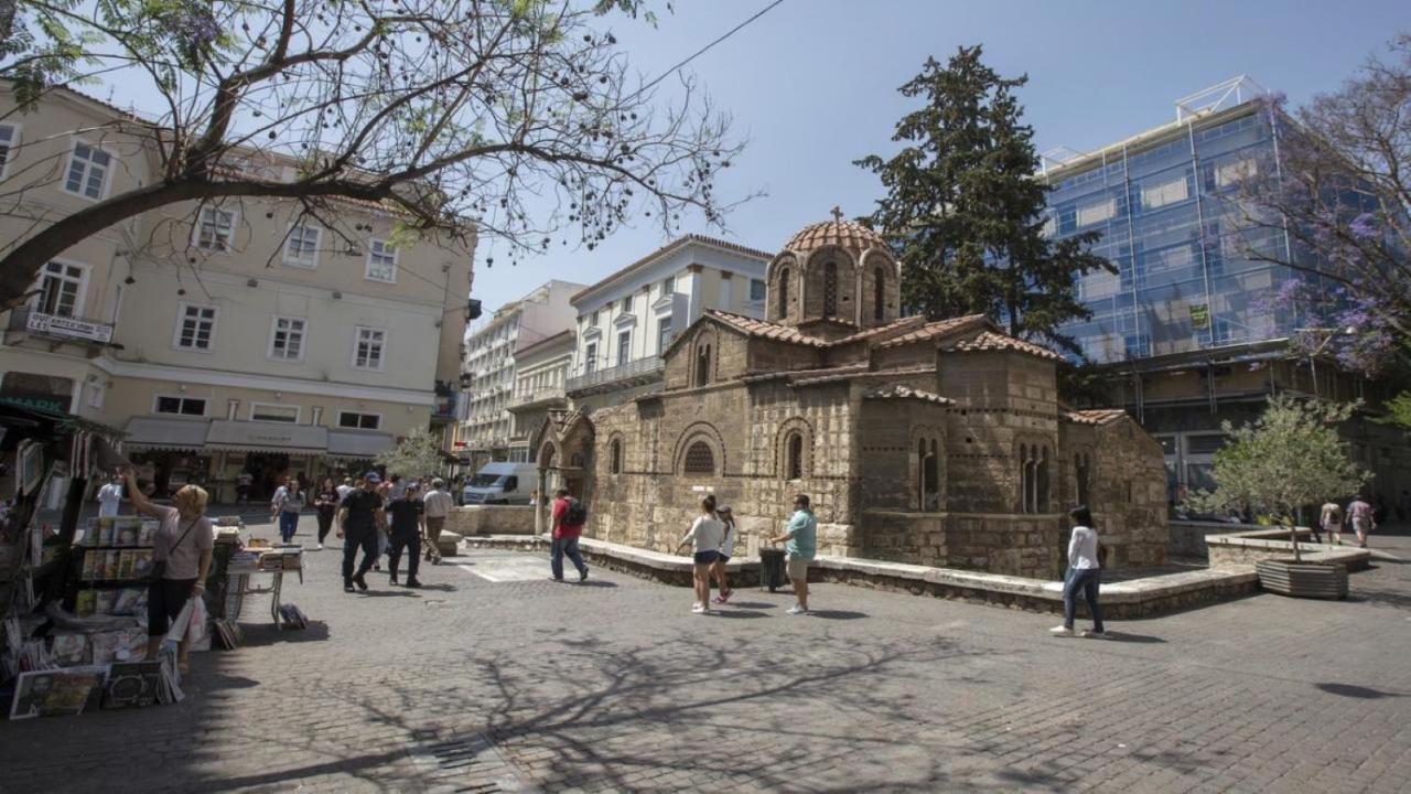 Ermou Monastiraki View Lycabettus Apartman Athén Kültér fotó